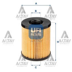 YAĞ FİLTRESİ POLO / A1 / CORDOBA / FABIA 09-15 1.2 TDI CFWA